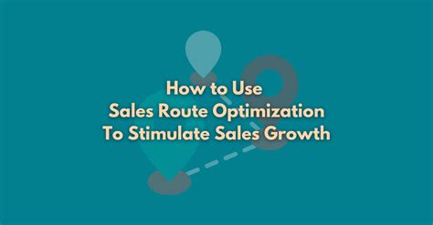 sales route optimization